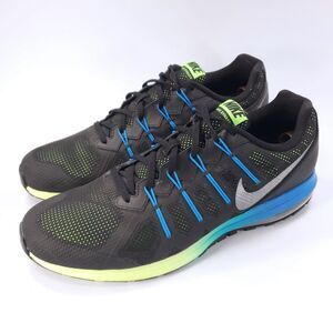 Nike Air Max Dynasty Athletic Lace Up Shoe Mens Size 14 829711-007 Black Blue